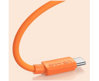 USAMS Kabel 60W 3A Silicone Fast Charging USB-C do USB-C pomarańcz - 1568985 - zdjęcie 18